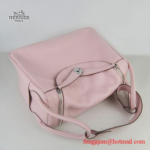 Hermes Lindy Women Shoulder Bag Pink 6208 Hermes Lindy Women Shoulder Bag Pink 6208