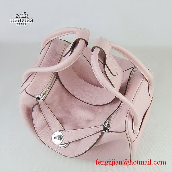 Hermes Lindy Women Shoulder Bag Pink 6208 Hermes Lindy Women Shoulder Bag Pink 6208