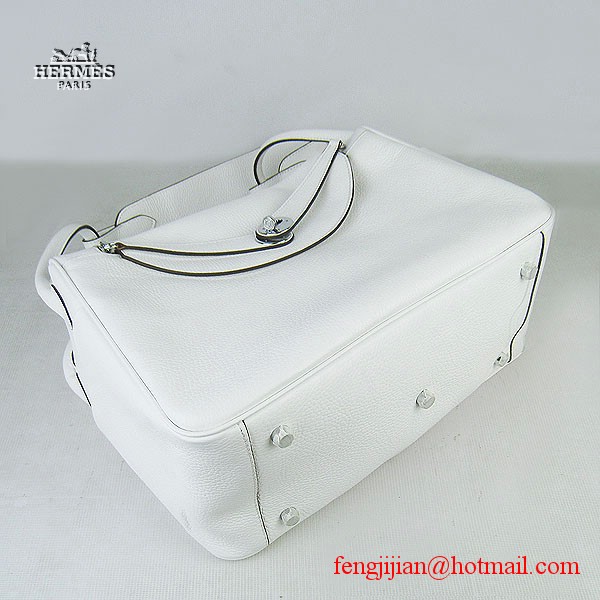 Hermes Women Shoulder Bag White 6208 Hermes Women Shoulder Bag White 6208