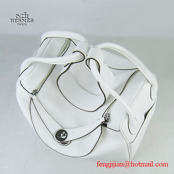 Hermes Women Shoulder Bag White 6208 Hermes Women Shoulder Bag White 6208