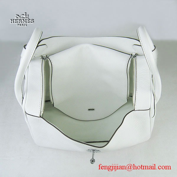 Hermes Women Shoulder Bag White 6208 Hermes Women Shoulder Bag White 6208